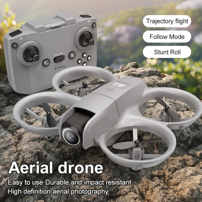 Remote-controlled drone, high-definition dual camera, intelligent positioning, 2.4-inch display screen, multiple operations