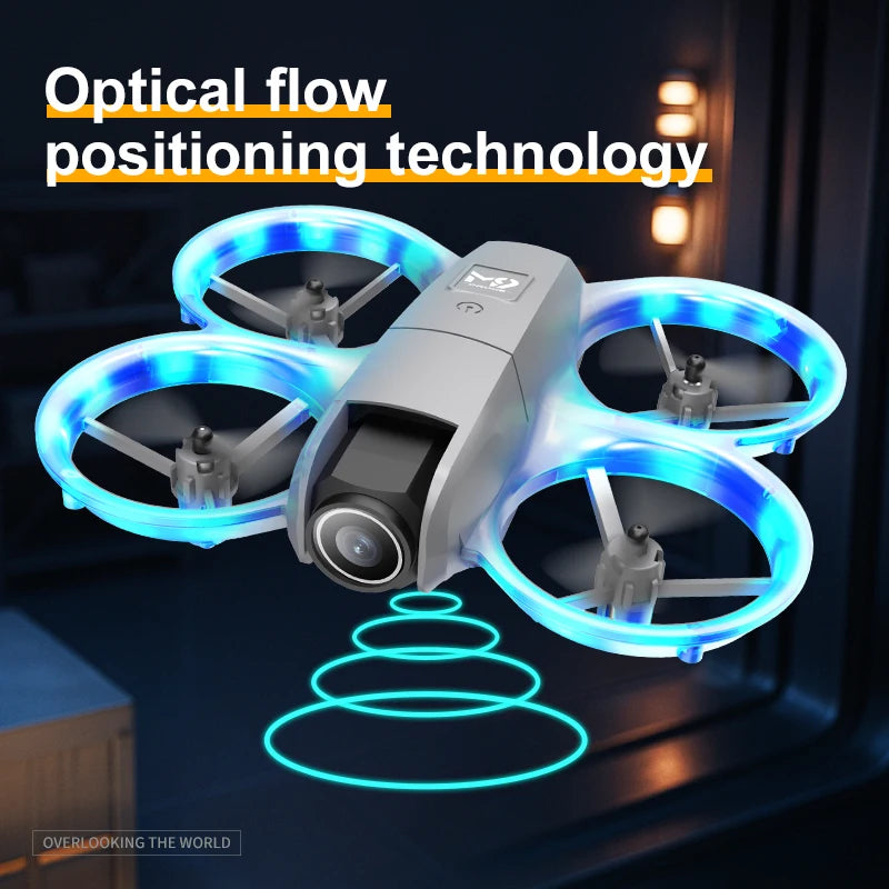 Remote-controlled drone, high-definition dual camera, intelligent positioning, 2.4-inch display screen, multiple operations