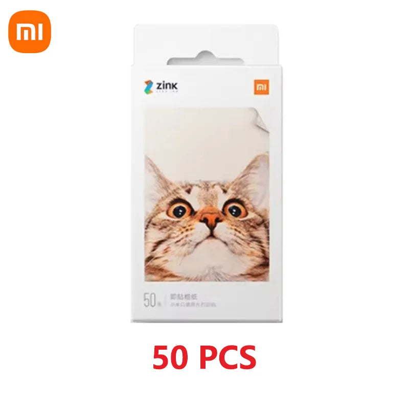 Original Xiaomi Mini Photo Printer/Print Photo Paper Inkless Technology Multifunctional AR Video Printing Bluetooth Portable