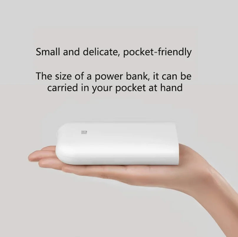 Original Xiaomi Mini Photo Printer/Print Photo Paper Inkless Technology Multifunctional AR Video Printing Bluetooth Portable