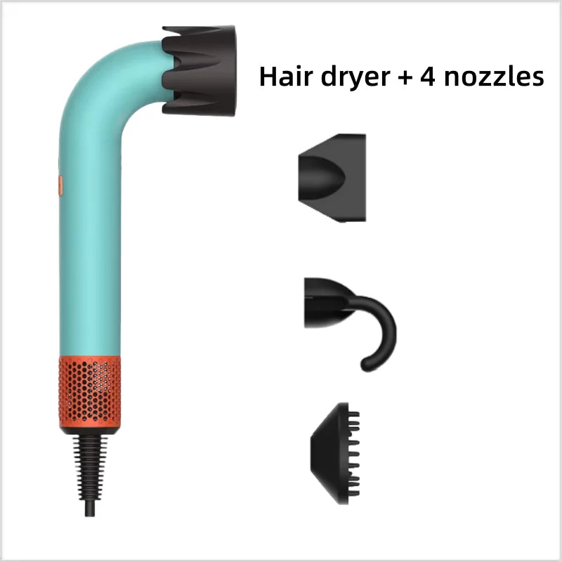 Leafless Hair Dryer Professional Ionic Hair Dryer Fast Drying Styling Tool Home Salon Electric Hair Dryer for Smooth Hair