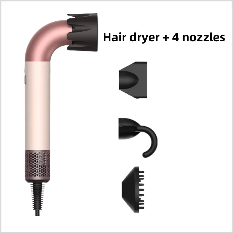Leafless Hair Dryer Professional Ionic Hair Dryer Fast Drying Styling Tool Home Salon Electric Hair Dryer for Smooth Hair