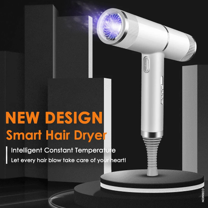 Professional Ionic Hair Dryer with Salon-grade Performance and Anti-static Feature High Power Strong Wind Home Hair Styler Tool
