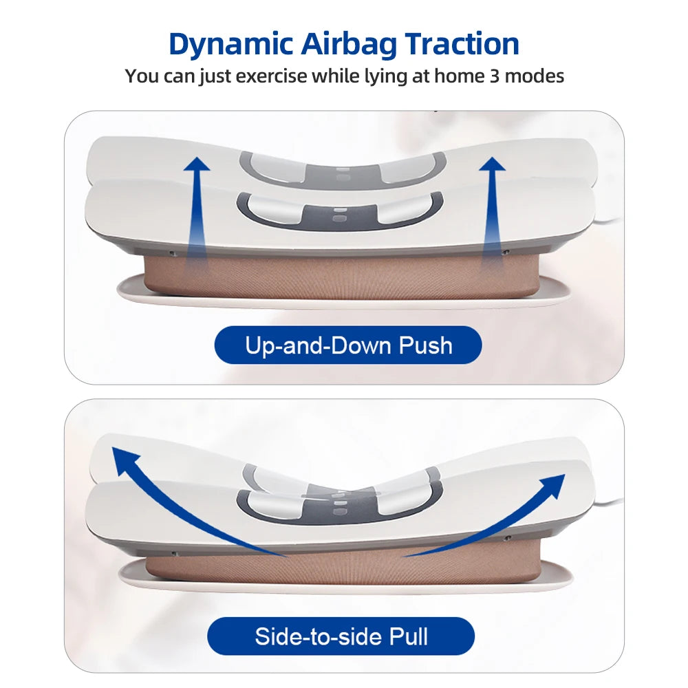 Adjustable Lumbar Traction Massager Electric Back Massage Device Vibration Waist Massager Waist Spine Support Massage Machine Wa