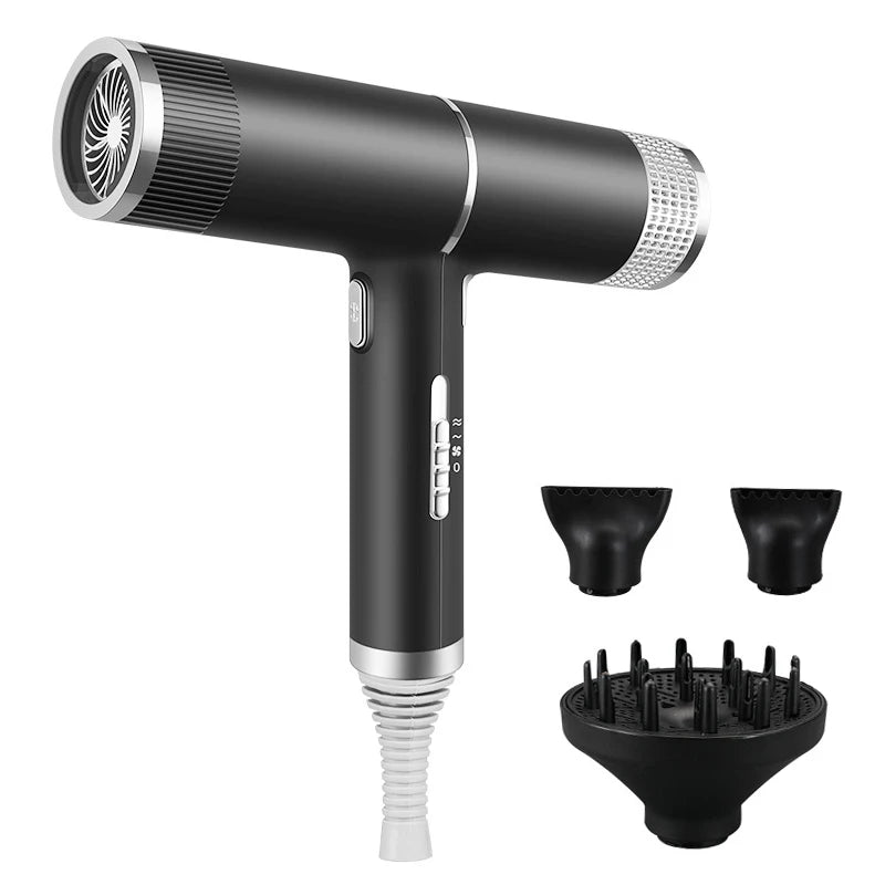Professional Ionic Hair Dryer with Salon-grade Performance and Anti-static Feature High Power Strong Wind Home Hair Styler Tool