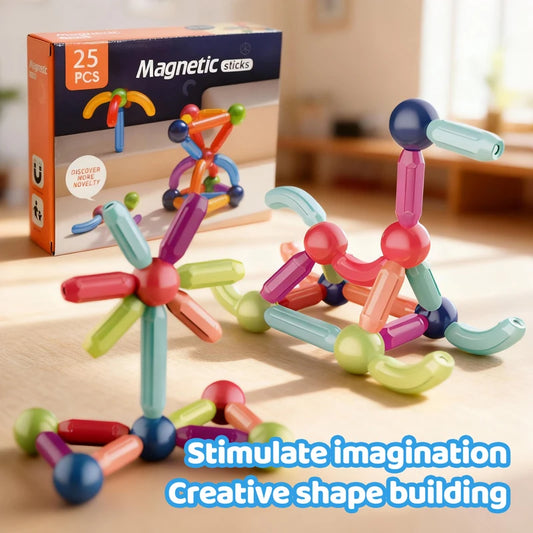 Magnetic Sticks for Kids Magnetic Constructor Blocks Set Magnet Stick Building Blocks Toys Children Montessori Educational Toys