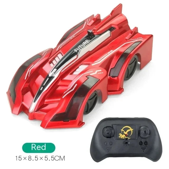 Children Climbing Remote Control Cars Cool Dependence On Wall Racing Toy Cars Little Boy Gifts