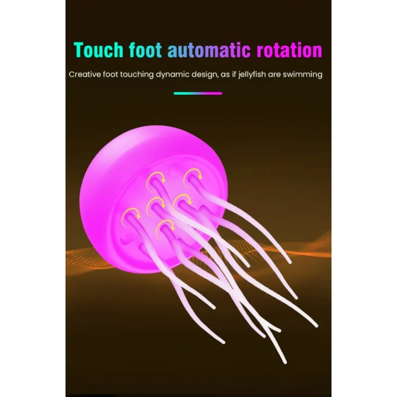 The New Light Is Full Color Gradient and Long-lasting, and The Voice-controlled Jellyfish Lamp Atmosphere