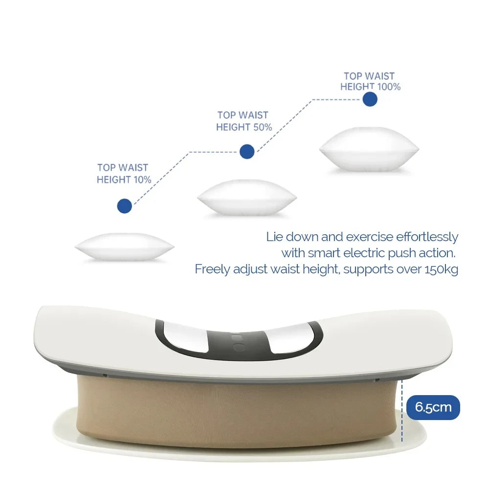 Adjustable Lumbar Traction Massager Electric Back Massage Device Vibration Waist Massager Waist Spine Support Massage Machine Wa