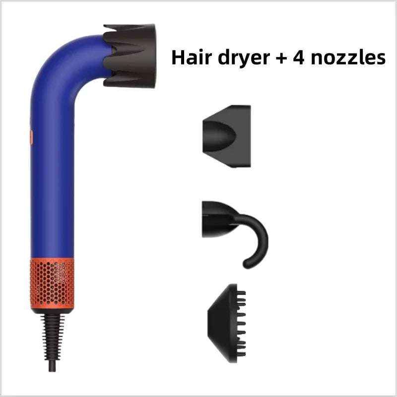 Leafless Hair Dryer Professional Ionic Hair Dryer Fast Drying Styling Tool Home Salon Electric Hair Dryer for Smooth Hair
