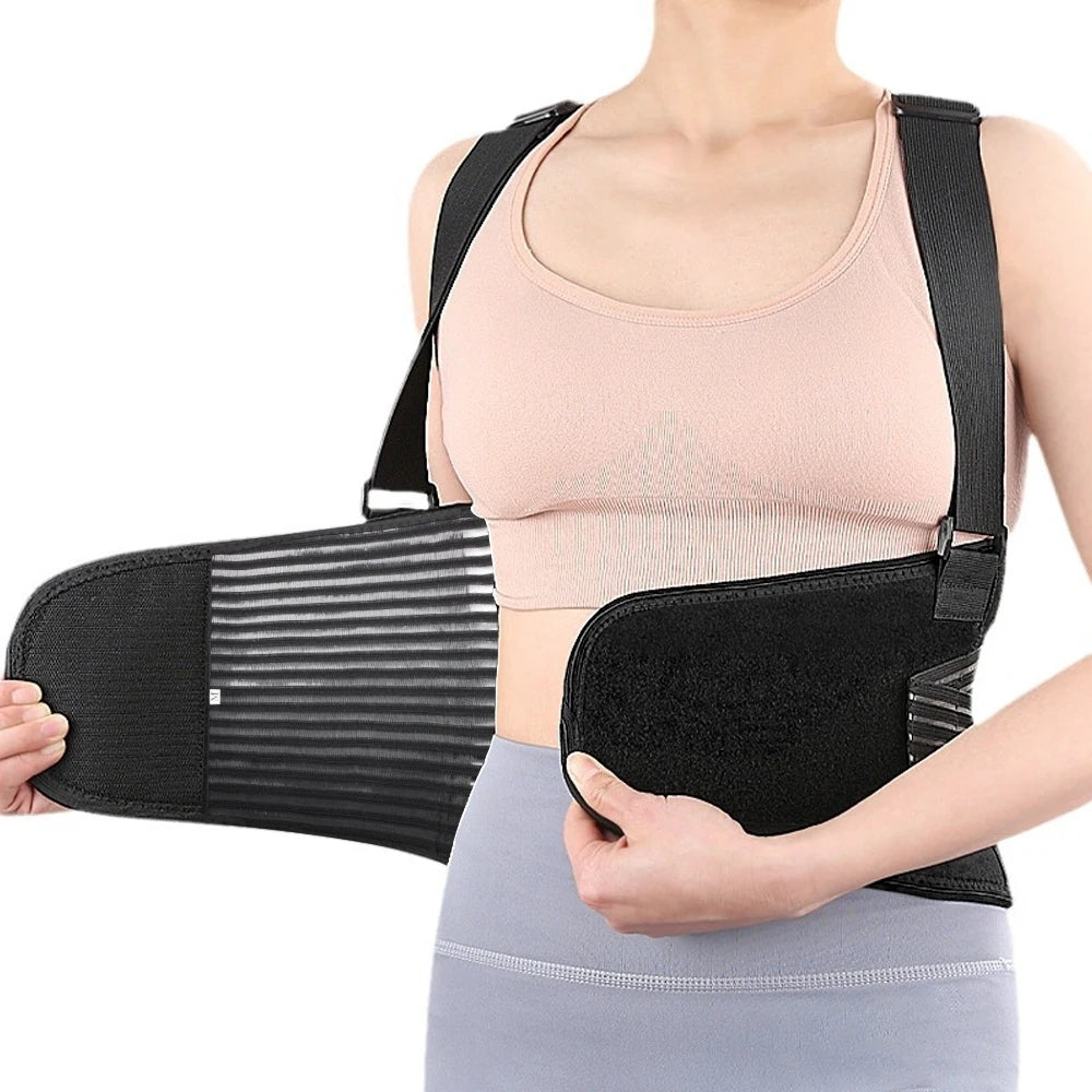 Back Brace Lower Lumbar Support for Heavy Lifting - Lower Back Support Belt - Adjustable Back Belt for Workout,Waist Pain Relief